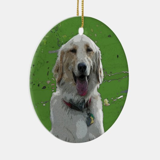 Golden Retriever Ornament (Rechts)