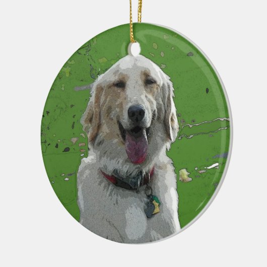 Golden Retriever Ornament (Links)