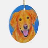 Golden Retriever Ornament - "Sydney" (Rechts)