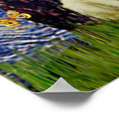 Golden Retriever Pair 3 - Sterrennacht Poster (Hoek)