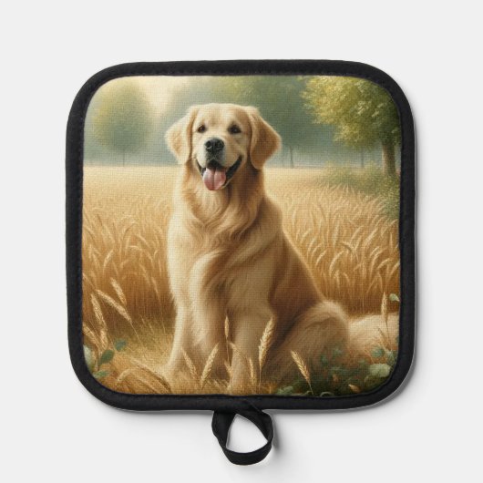 Golden Retriever Pannenlap (Voorkant)