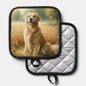 Golden Retriever Pannenlap (Voorkant / Achterkant)