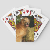 Golden Retriever Panting Speelkaarten (Achterkant)