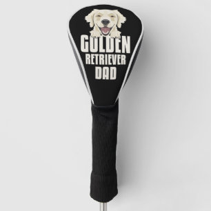 Golden Retriever papa, Dog Dad Golfheadcover