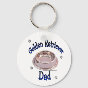 Golden Retriever Papa Sleutelhanger