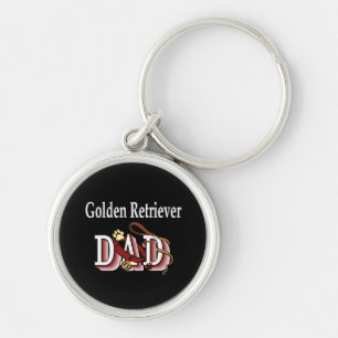 Golden Retriever papa Sleutelhanger