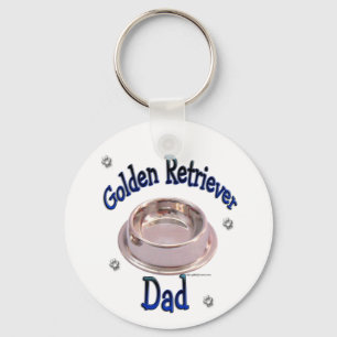 Golden Retriever Papa Sleutelhanger