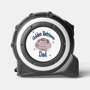 Golden Retriever Papa Sleutelhanger Rolmaat