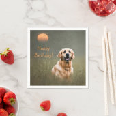Golden Retriever Paper Napkins Servet (Insitu)