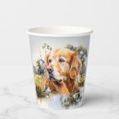 Golden Retriever Papieren Bekers (Achterkant)