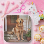 Golden Retriever Papieren Bordje (Feest)
