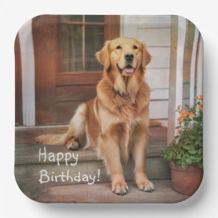 Golden Retriever Papieren Bordje