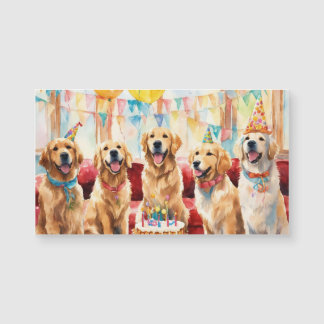 Golden Retriever Party