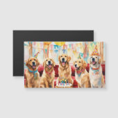 Golden Retriever Party (Voorkant / Achterkant)