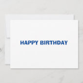 Golden Retriever Party Aankondiging (Achterkant)