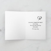 Golden Retriever Paw voor Pet Loss Sympathy Kaart (Binnen)