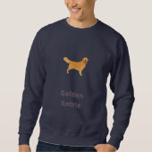 Golden Retriever Person - Golden Retriever Trui (Voorkant)