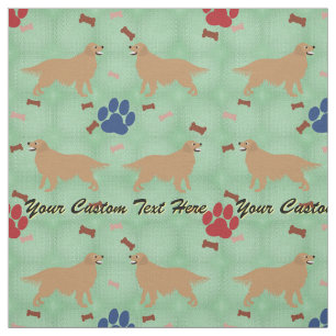 Golden Retriever - Personaliseren Stof