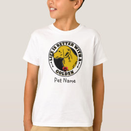 Golden Retriever persoonlijke levenssfeer is beter T-shirt