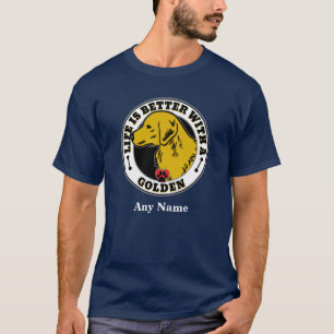 Golden Retriever persoonlijke levenssfeer is beter T-shirt