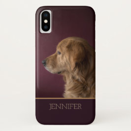 Golden Retriever Persoonlijke naam | Hond Case-Mate iPhone 14 Plus Hoesje