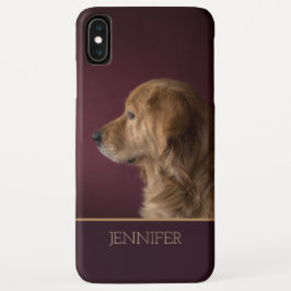 Golden Retriever Persoonlijke naam | Hond Case-Mate iPhone Case