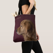 Golden Retriever Persoonlijke naam | Hond Tote Bag (Dichtbij)