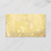 Golden Retriever Pet Groomer Spa Visitekaartje (Achterkant)