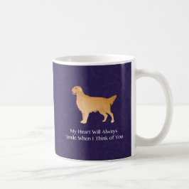 Golden Retriever - Pet Memorial - Denking of You Koffiemok
