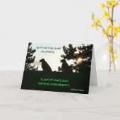 Golden Retriever Pet Sympathcard Kaart (Gele Bloem)