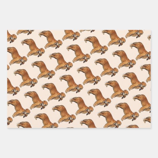 Golden Retriever Pheasant Inpakpapier Vel (Voorkant)