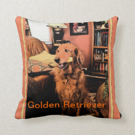 Golden Retriever Pillow Kussen