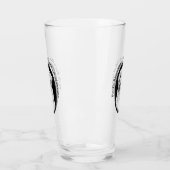 Golden Retriever Pint Glass Glas (Links)