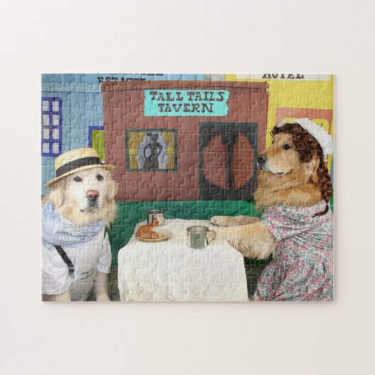 Golden Retriever Pioneers Legpuzzel (Horizontaal)