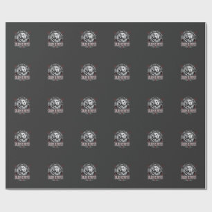 Golden Retriever Plannen Hond Badge Ontwerp Cadeaupapier