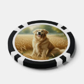 Golden Retriever Poker Chips (Enkel)