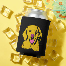 Golden Retriever Pop Art Koelbox Blikjeskoeler