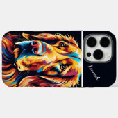 Golden Retriever Portret Case-Mate iPhone Case (Achterkant (horizontaal))
