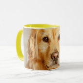 Golden Retriever Portret Mok (Voorkant links)