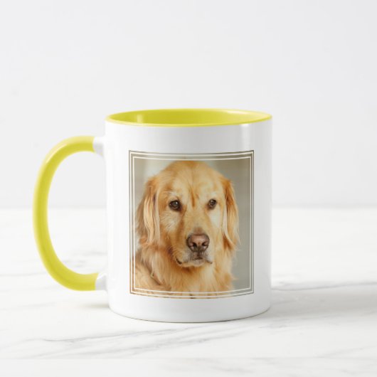 Golden Retriever Portret Mok (Links)