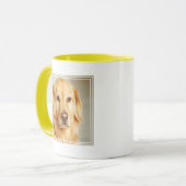 Golden Retriever Portret Mok (Voorkant links)
