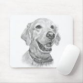 Golden Retriever Portret Muismat (Met muis)