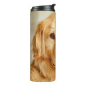 Golden Retriever Portret Thermosbeker (Gedraaid links)