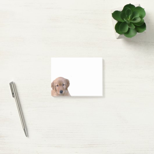 Golden Retriever Post-it Note Pad (Kantoor)