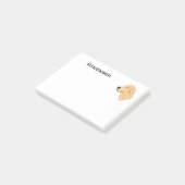 Golden Retriever Post-it® Notes (Schuin)