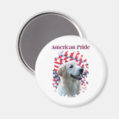 Golden Retriever Pride - Magneet (Voorkant / Achterkant)
