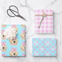 Golden Retriever Prinses Gift Wrap
