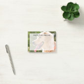 Golden Retriever profiel met tongen uit Post-it® Notes (Kantoor)