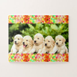 Golden Retriever Puppies, 30 pcs, kinder, Legpuzzel