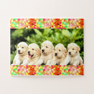 Golden Retriever Puppies, 30 pcs, kinder, Legpuzzel